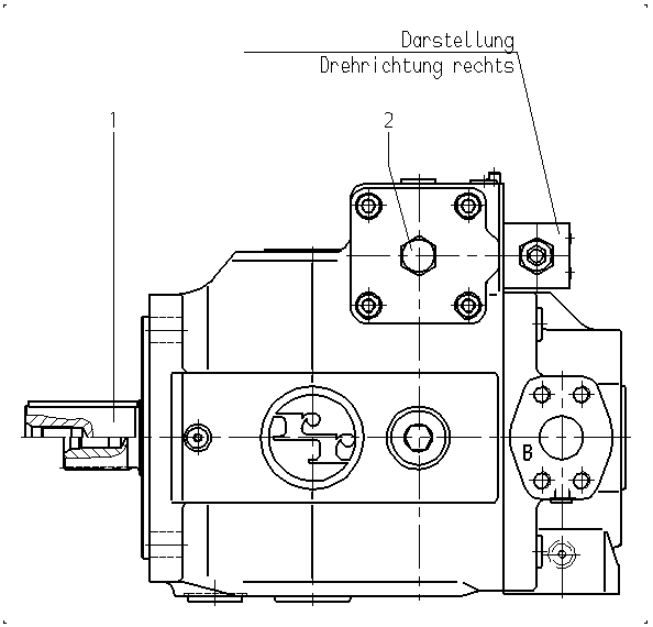 A A4VSO 71 LR2 /10W-VZB25K33 -S1953 — Zeichnung