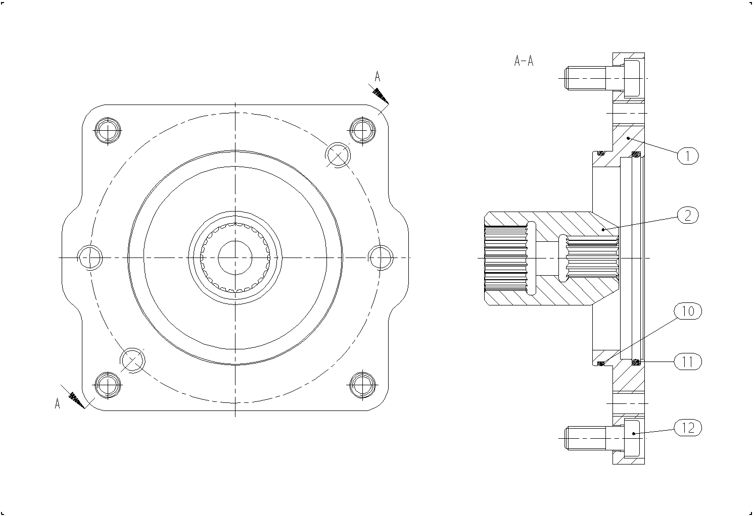 BELL HOUSING — Zeichnung