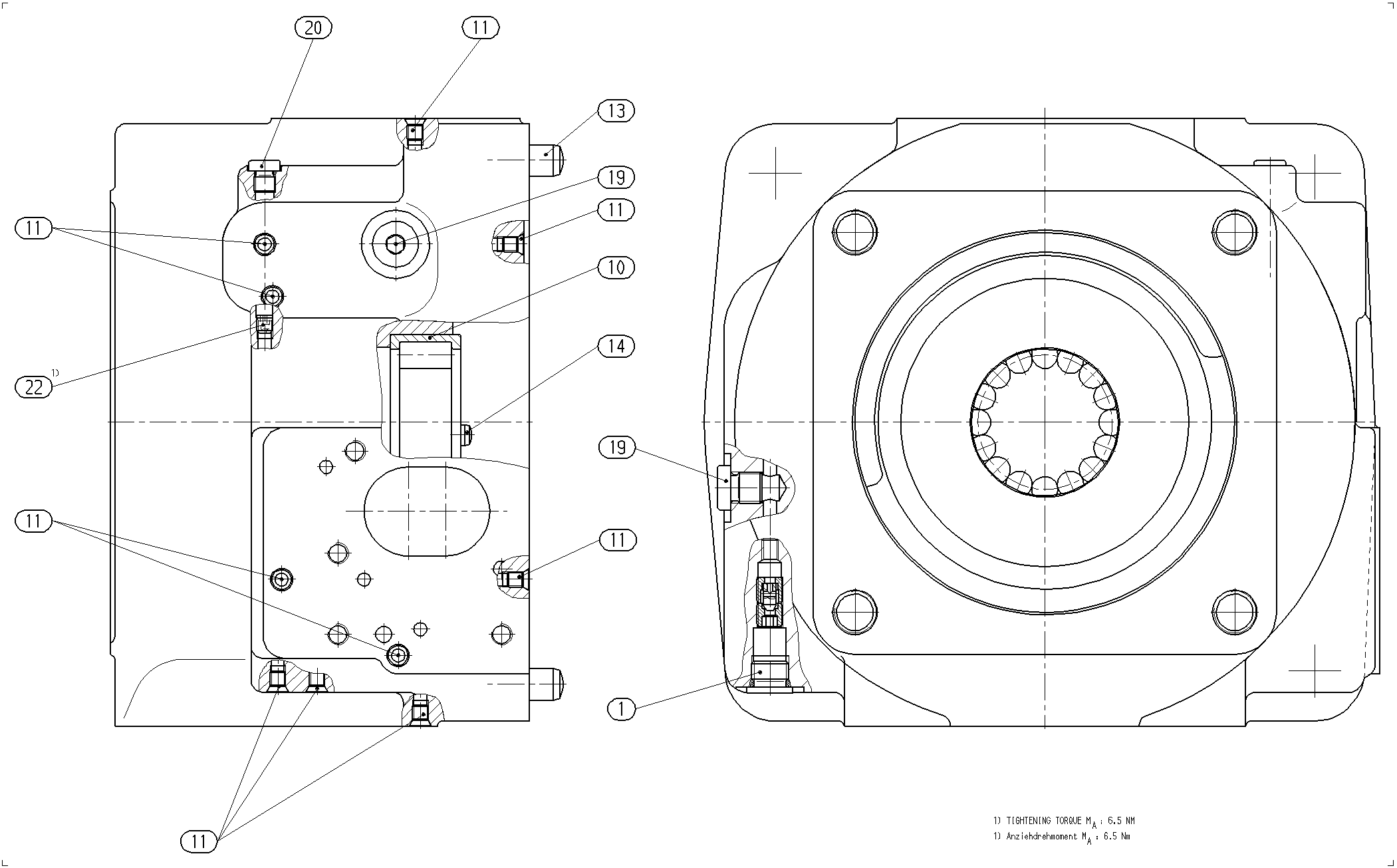 CONNECTION PLATE, RL — Zeichnung