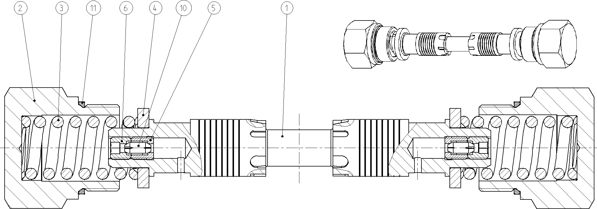 BRAKE VALVE — Zeichnung