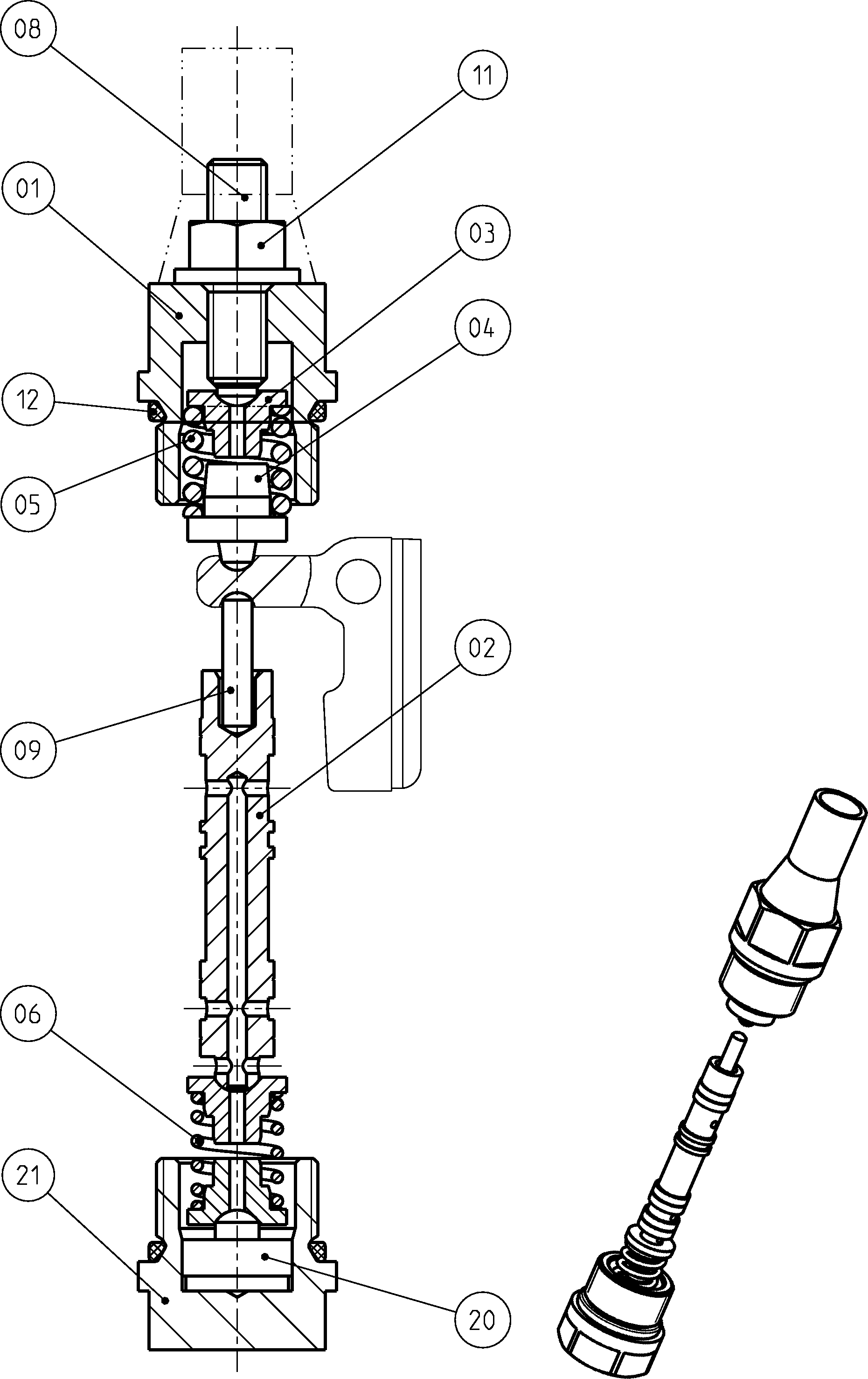 CONTROL ELEMENT — Zeichnung