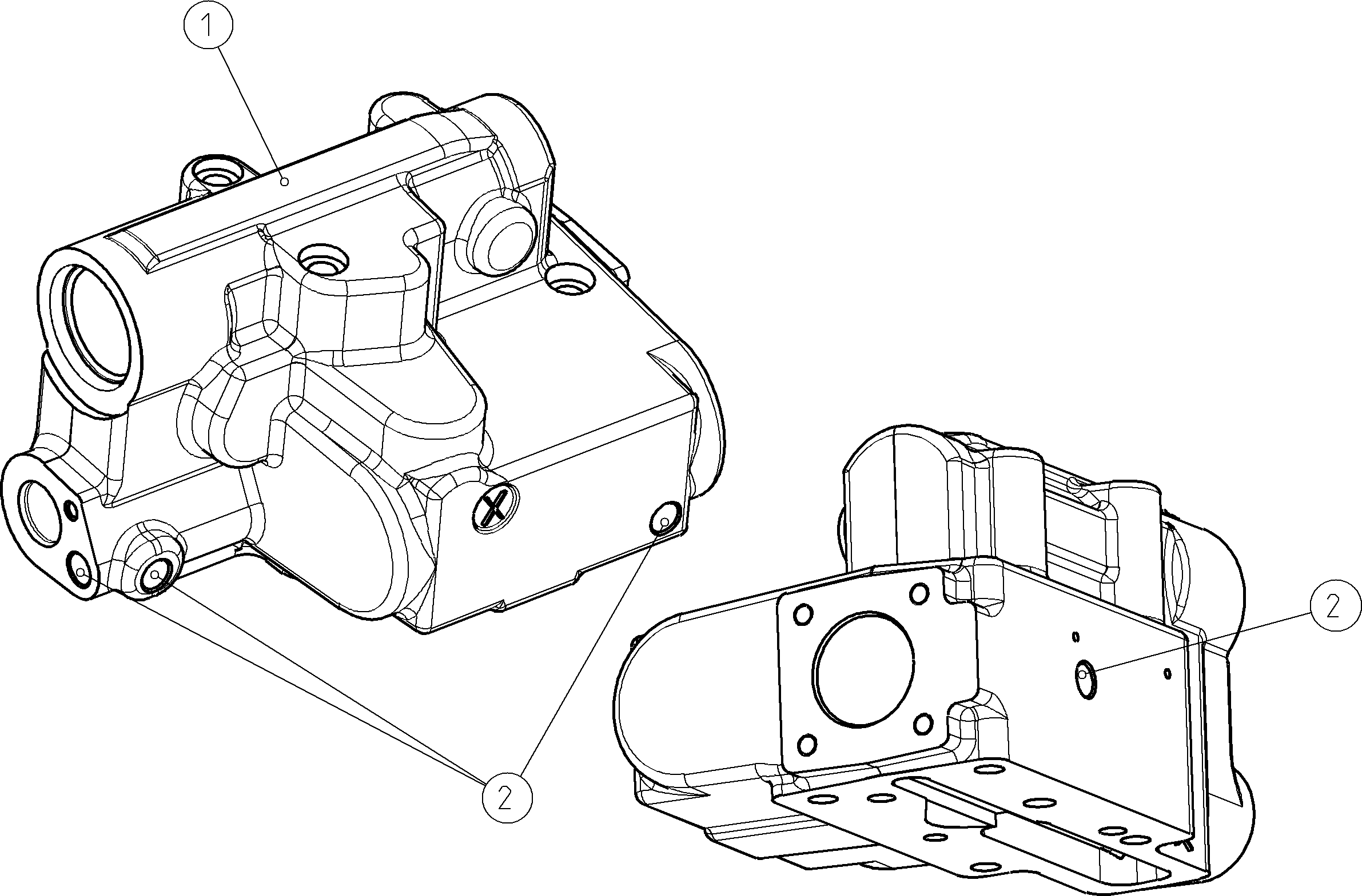 VALVE HOUSING — Zeichnung