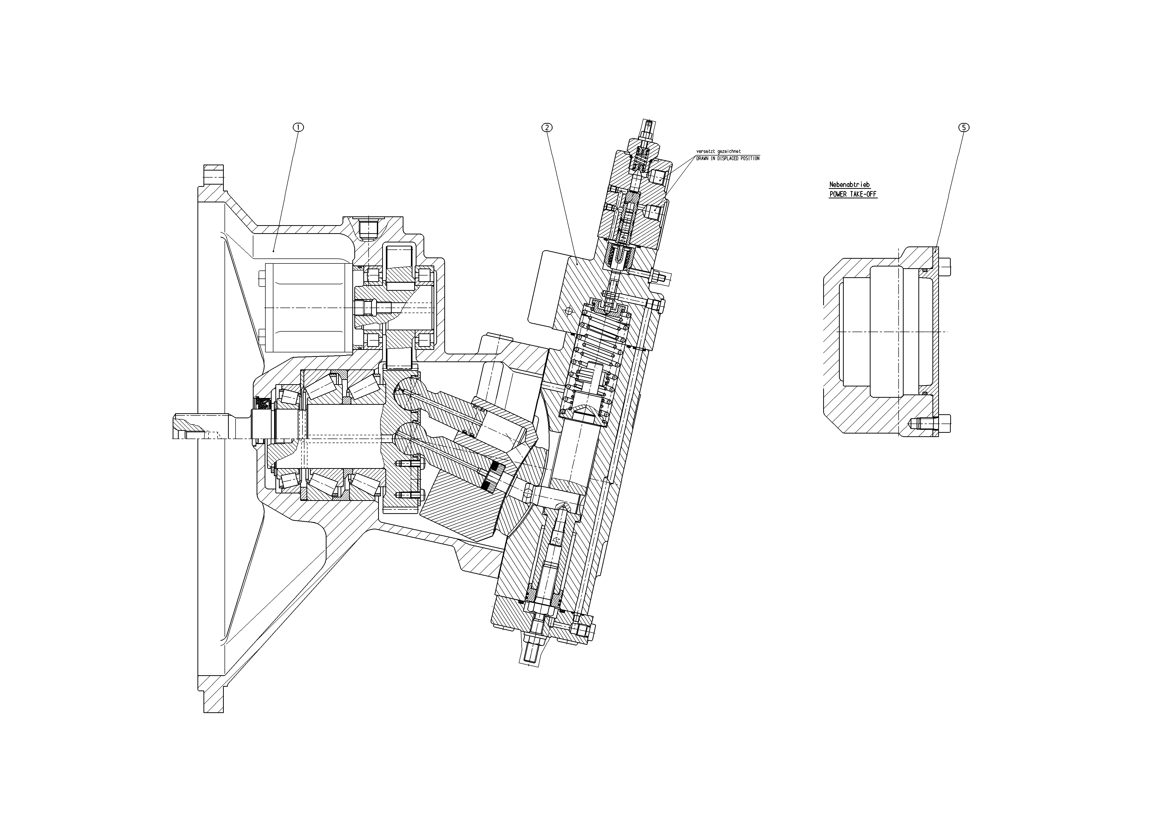 A8VO200LA1KH1/63R1-XSG05F00X-S — Zeichnung