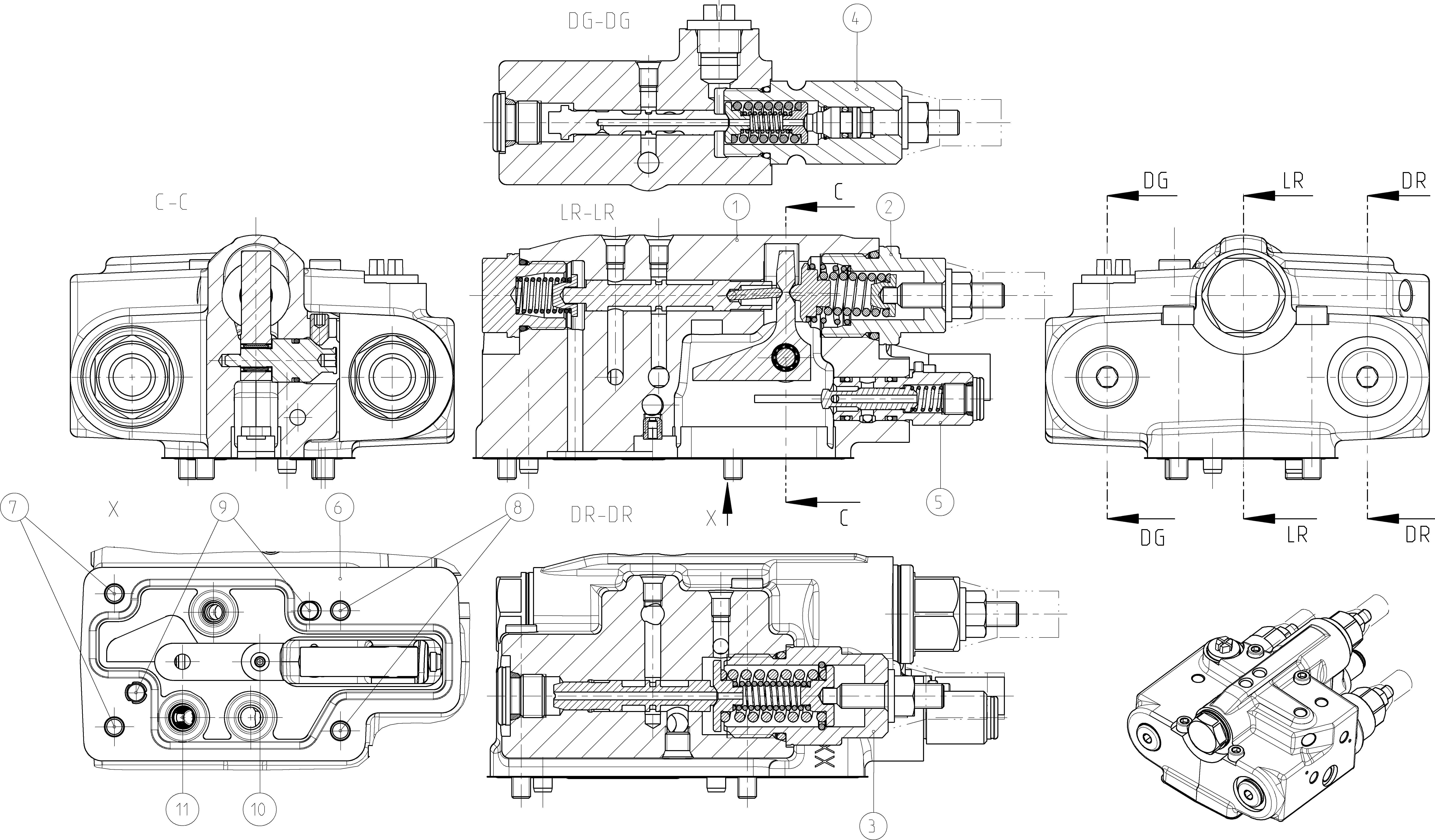 CONTROL VALVE — Zeichnung
