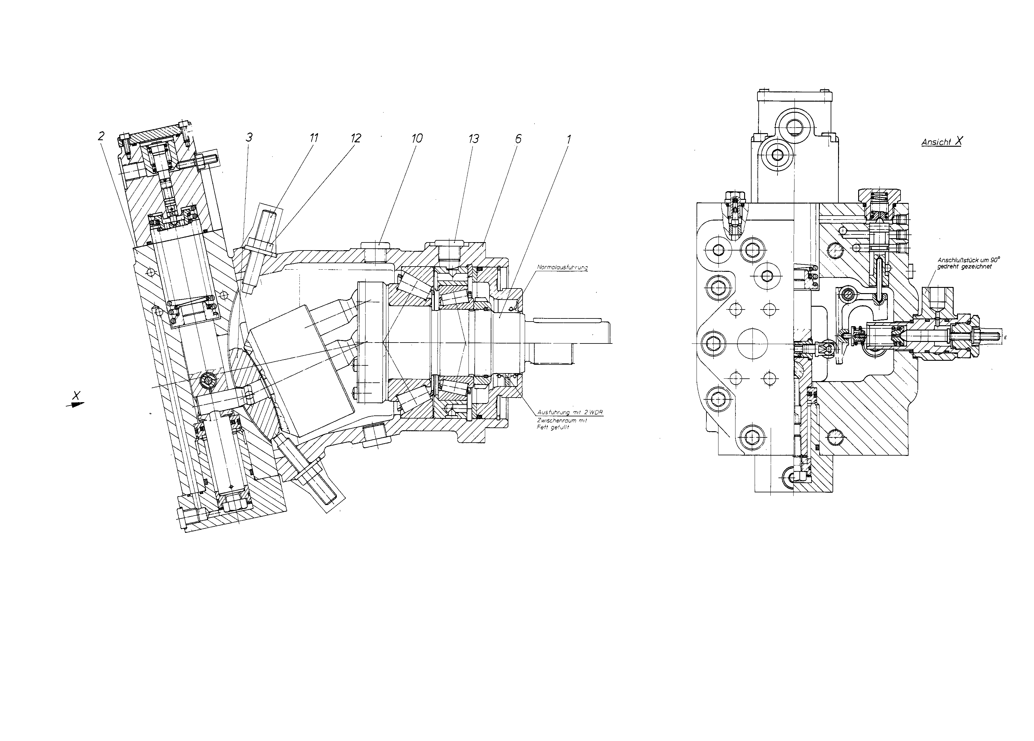 A7VO160LRH5/61L-PZB01-S — Zeichnung