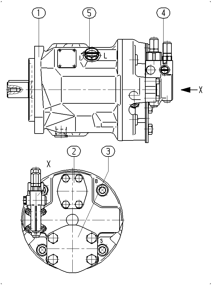ALAA10VSO 71 DFR1/31R-PKC91N00 — Zeichnung