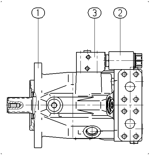 A A10V M 63 EZ6 /52W1-VRC10N007 — Zeichnung