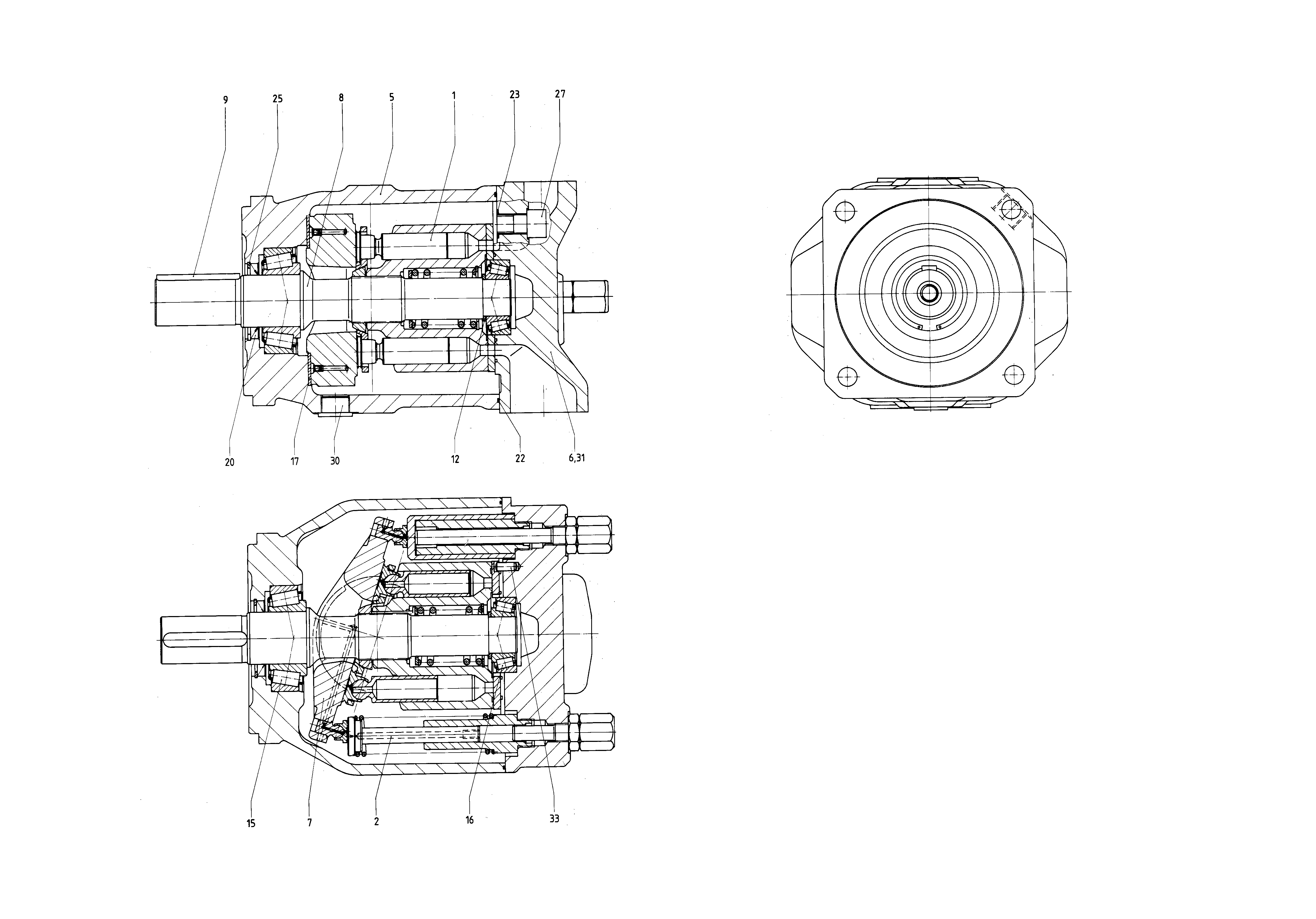 GHAA10VSO140 OV /31L-PKD62N00 — Zeichnung