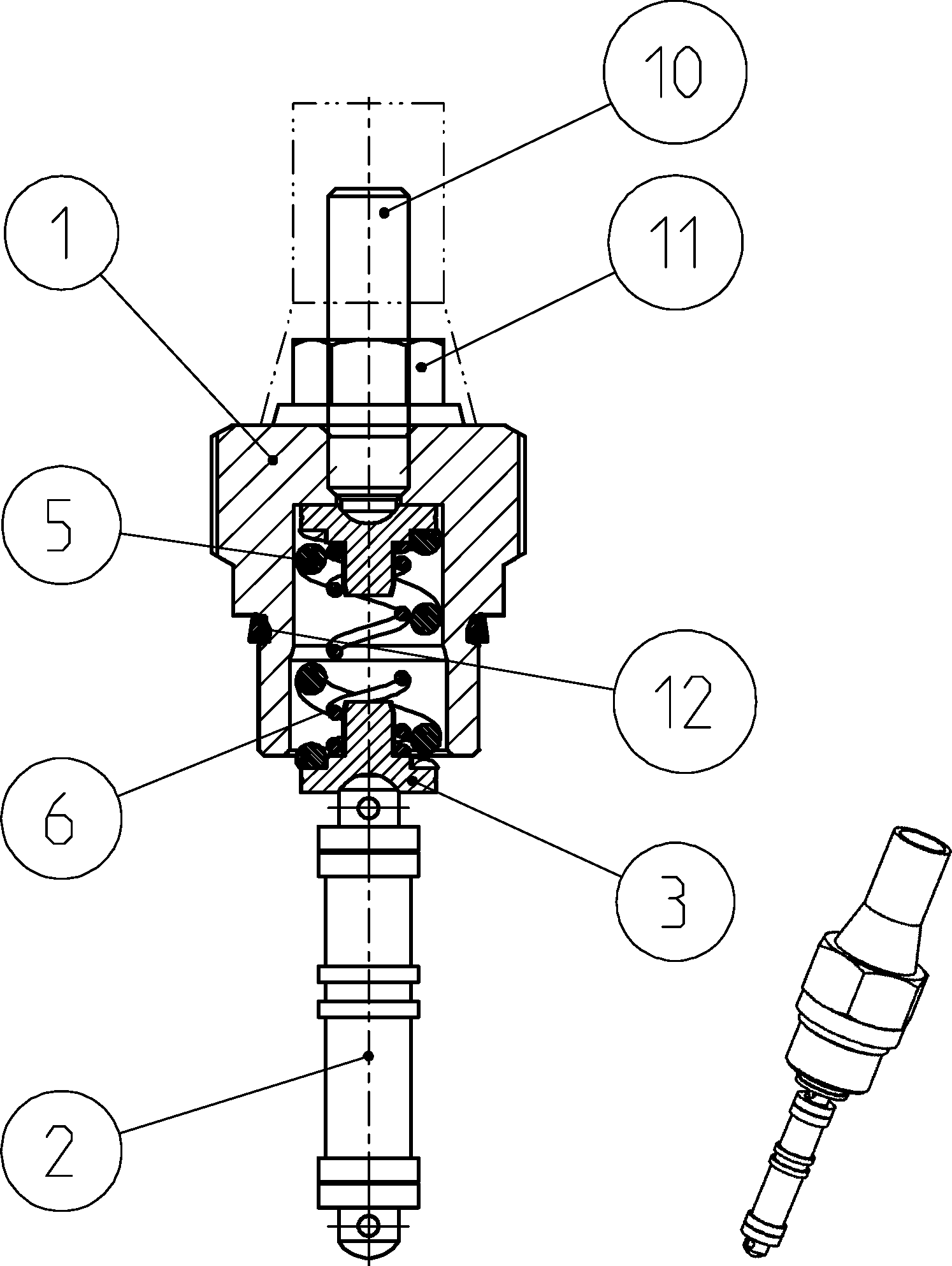 CONTROL ELEMENT — Zeichnung