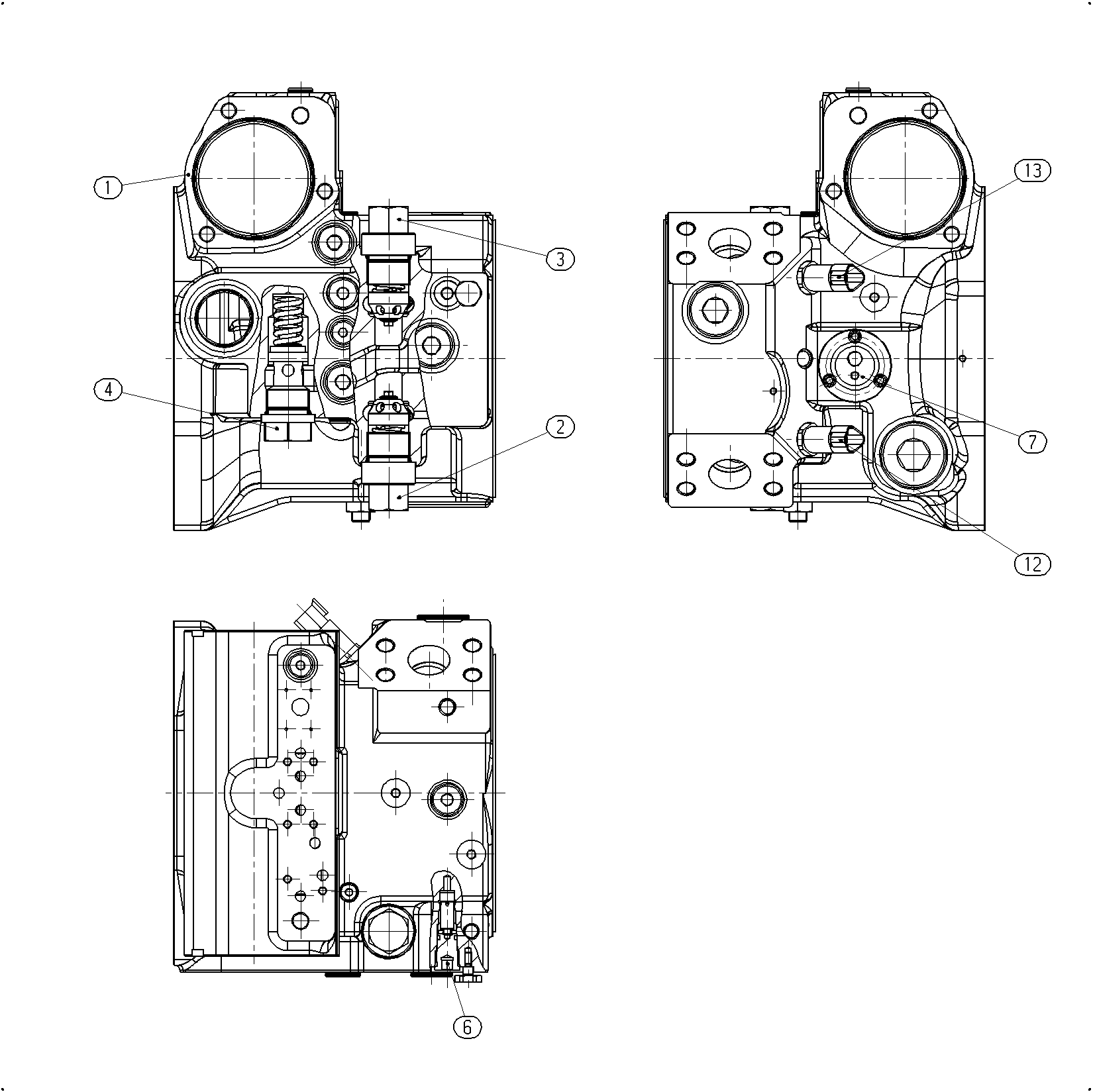 PUMP HOUSING — Zeichnung