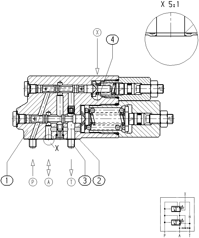 CONTROL VALVE — Zeichnung