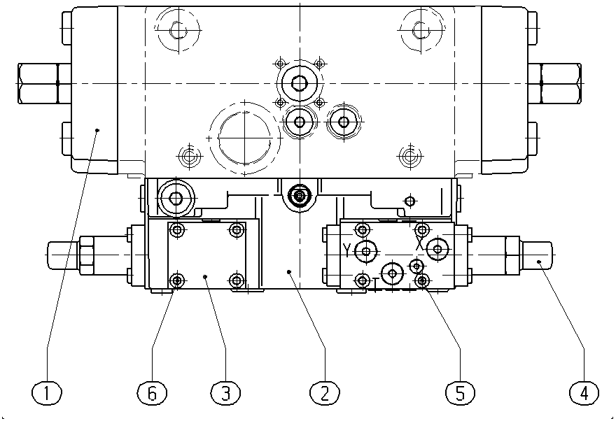 R A4VSO 500 LR2D /30R — Zeichnung