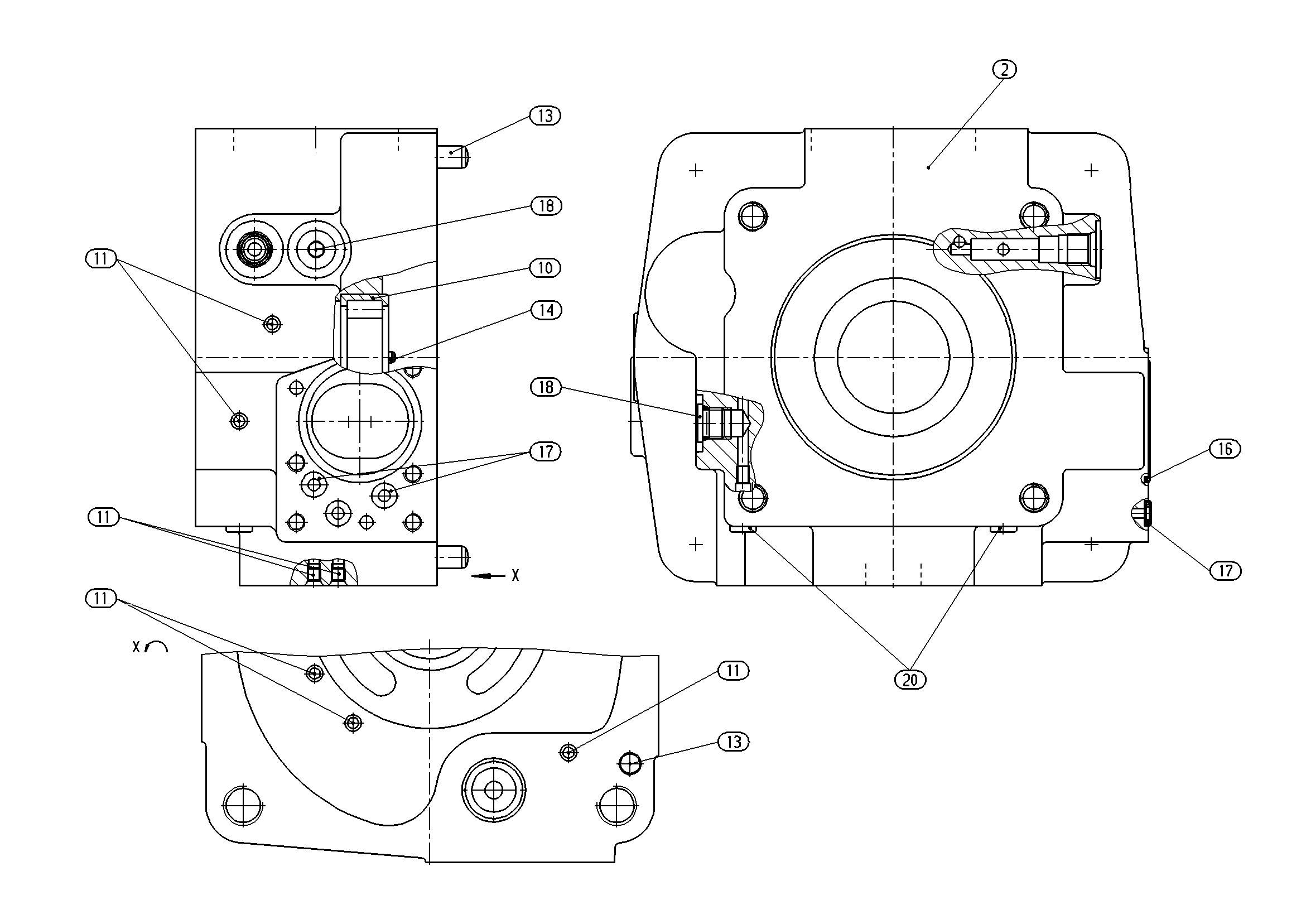 CONNECTION PLATE, LL — Zeichnung