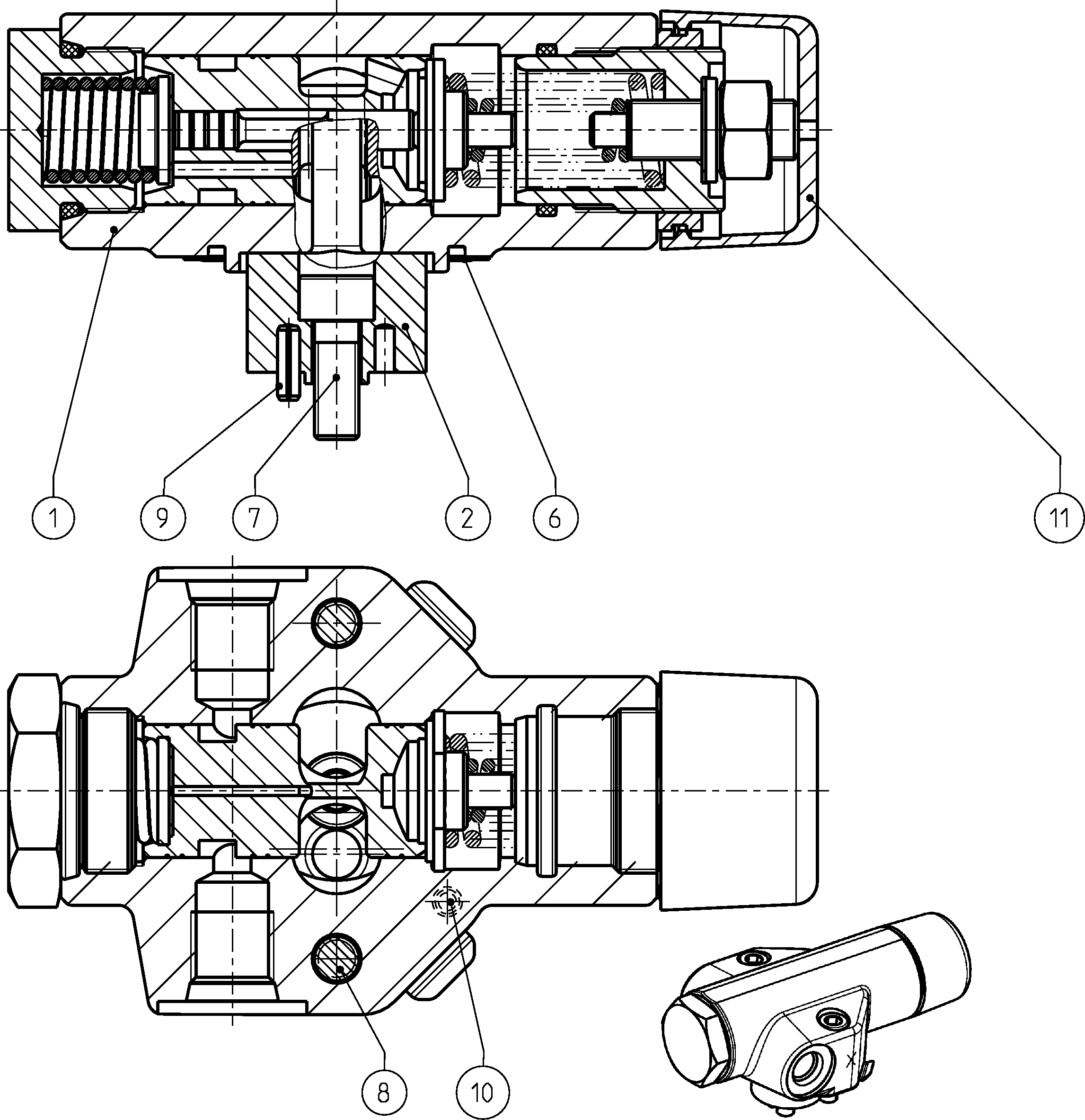 CONTROL VALVE — Zeichnung