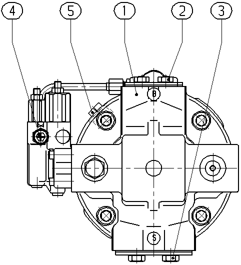 AL A10V O 71 DFLR/31R-VSC62N00 -S1695 — Zeichnung