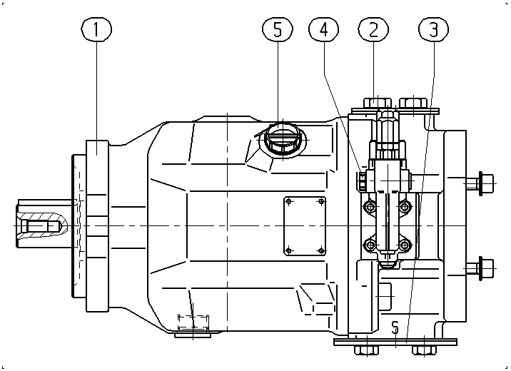 ALAA10VSO100DFR1/31R-PKC62K01 — Zeichnung