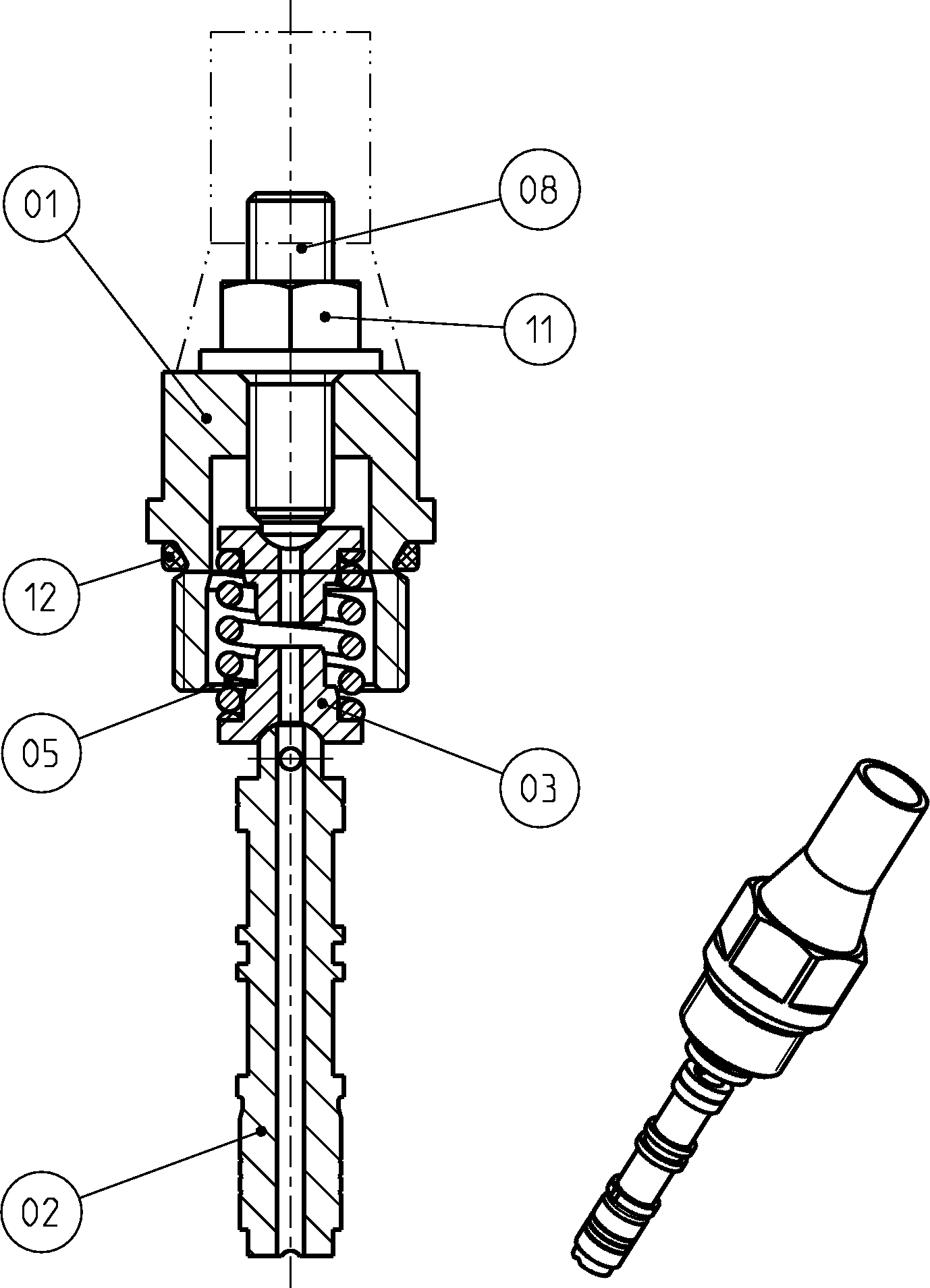 CONTROL ELEMENT — Zeichnung
