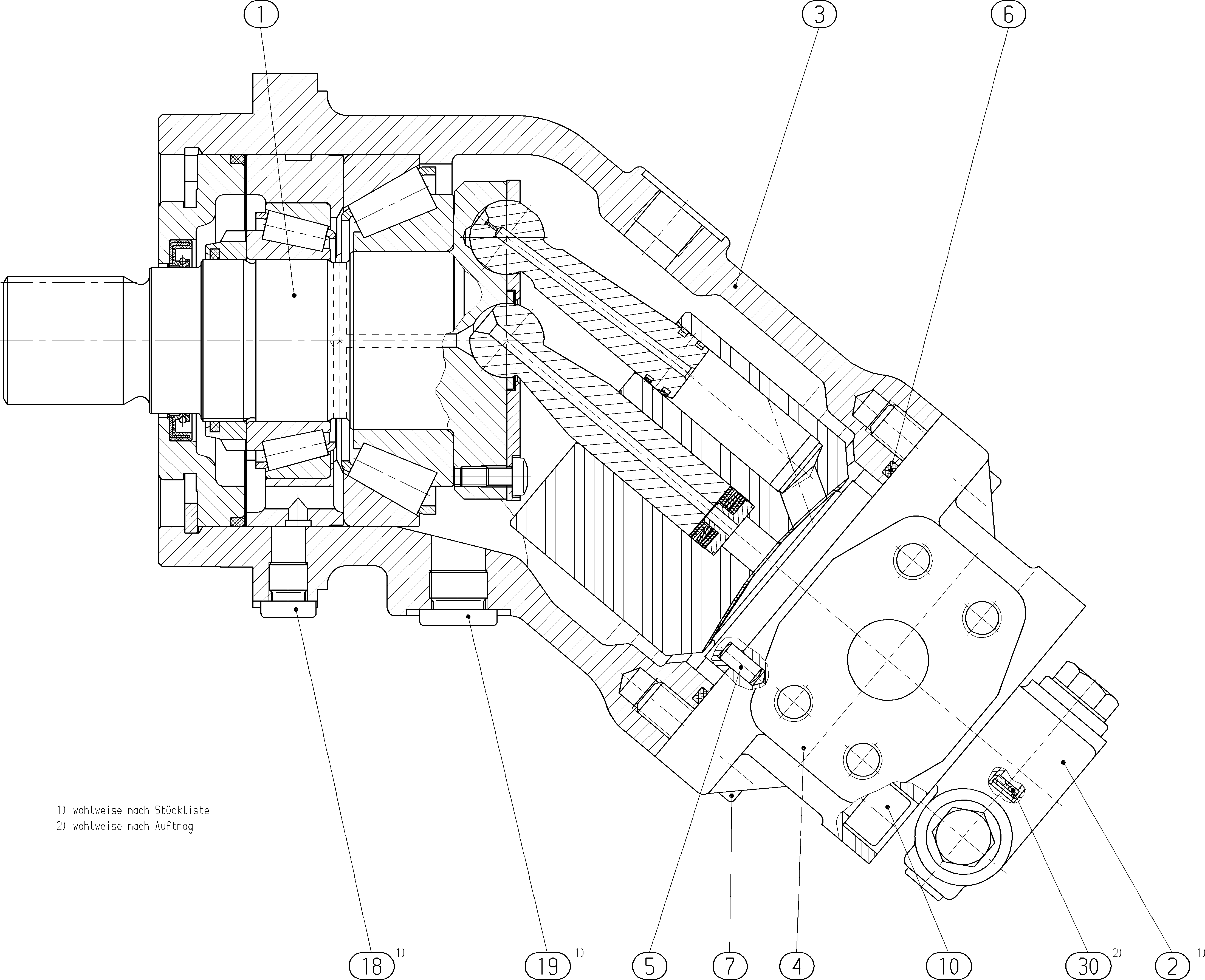 A2FM160/61W-VXB027 — Zeichnung