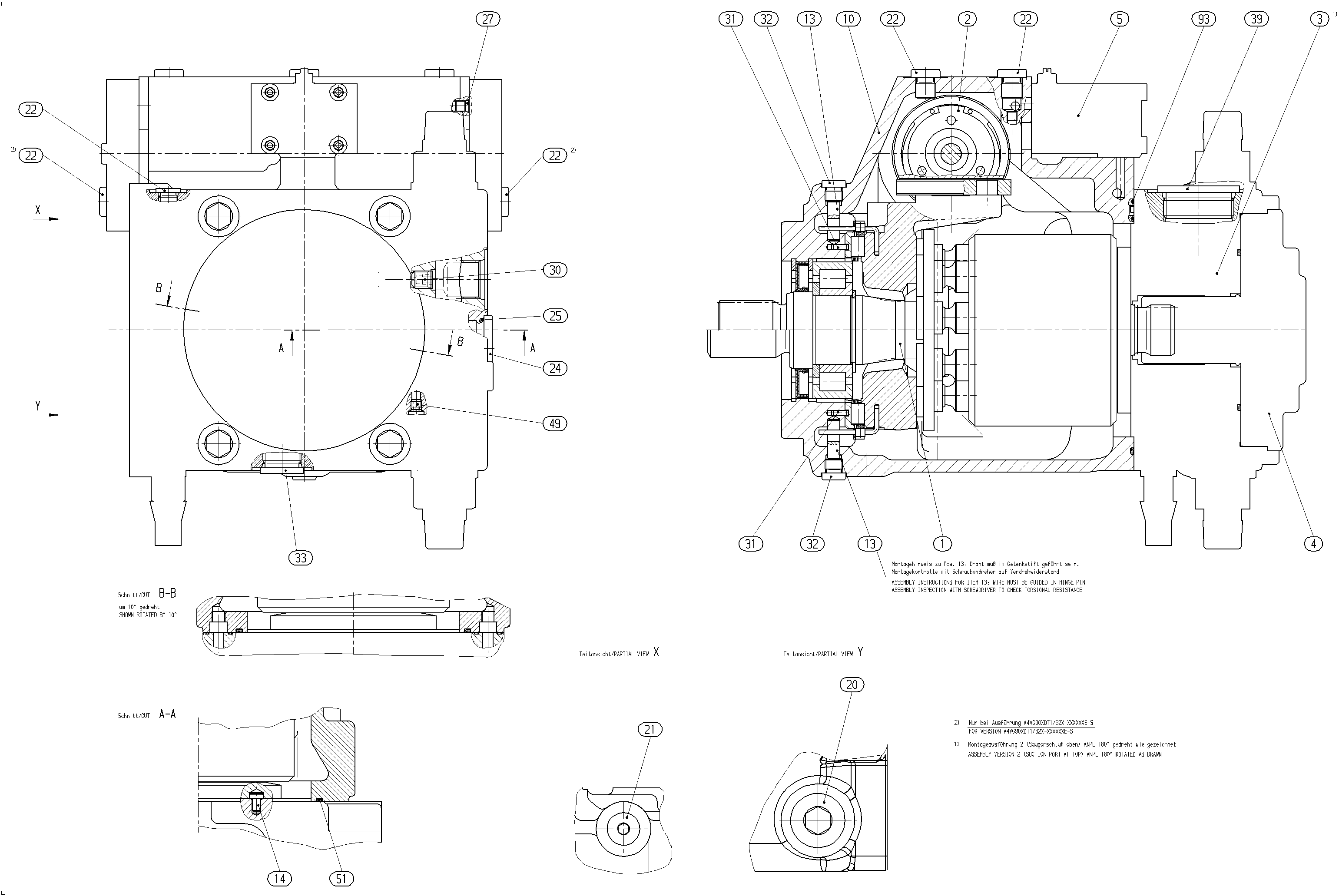 AA4VG90EP7D1/32R-NSFXXK021EP-S — Zeichnung