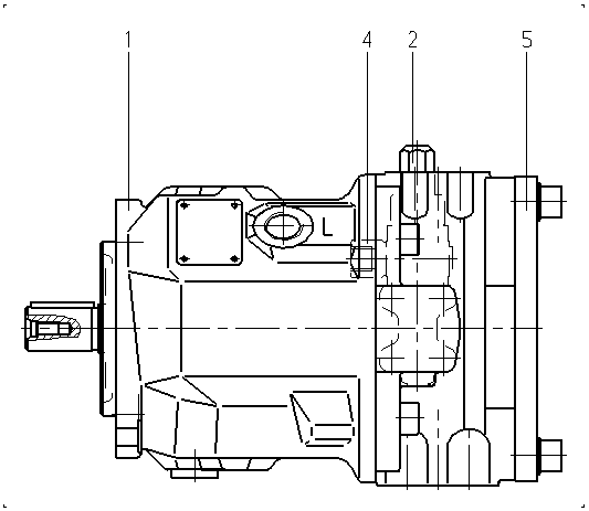 A A10VSO 71 DRG /31L-PPA12K01 -SO200 — Zeichnung