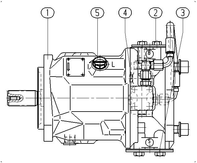 AL A10V O 71 DFR1/31R-VSC12K07 -SO587 — Zeichnung