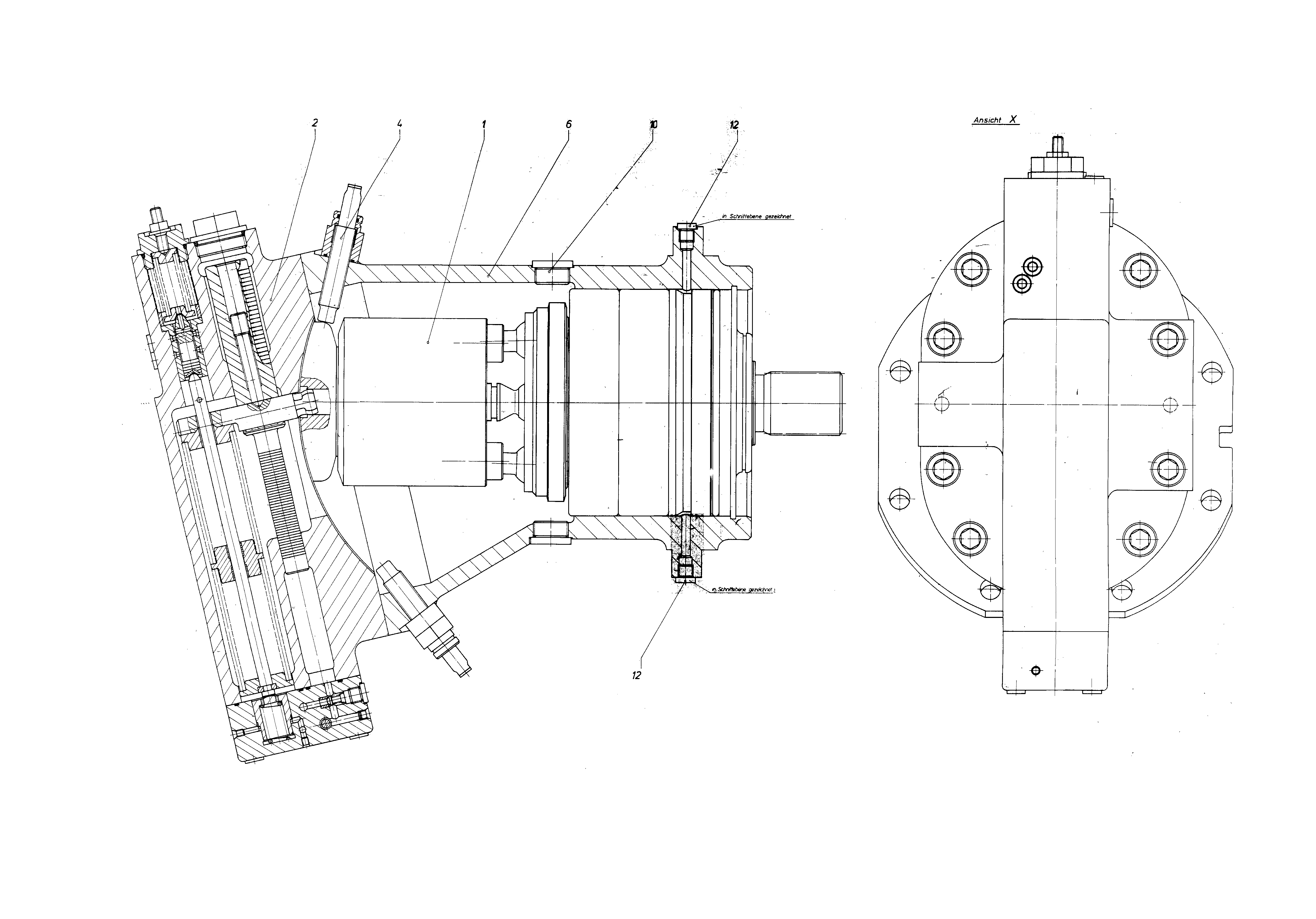 AA7V-SL250HD51RZFOO — Zeichnung