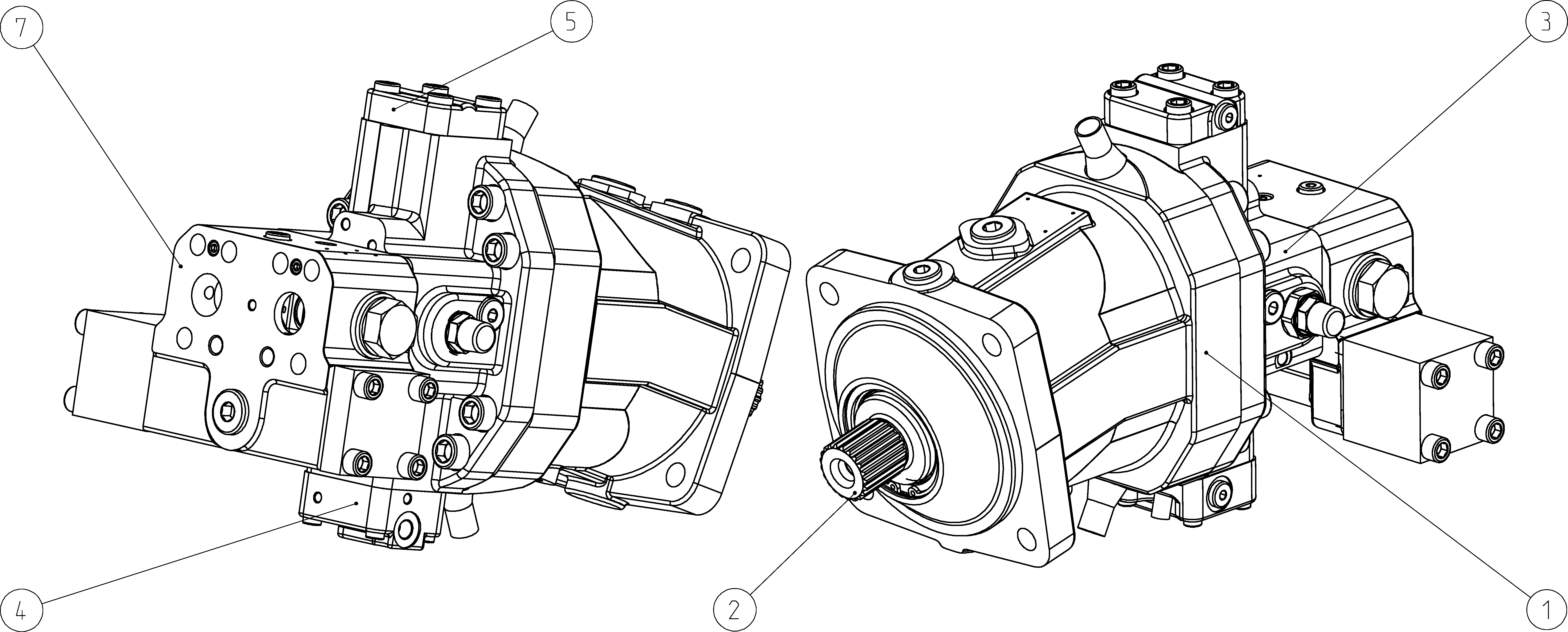 A6VM160HA1T/63W-VZB38800A — Zeichnung