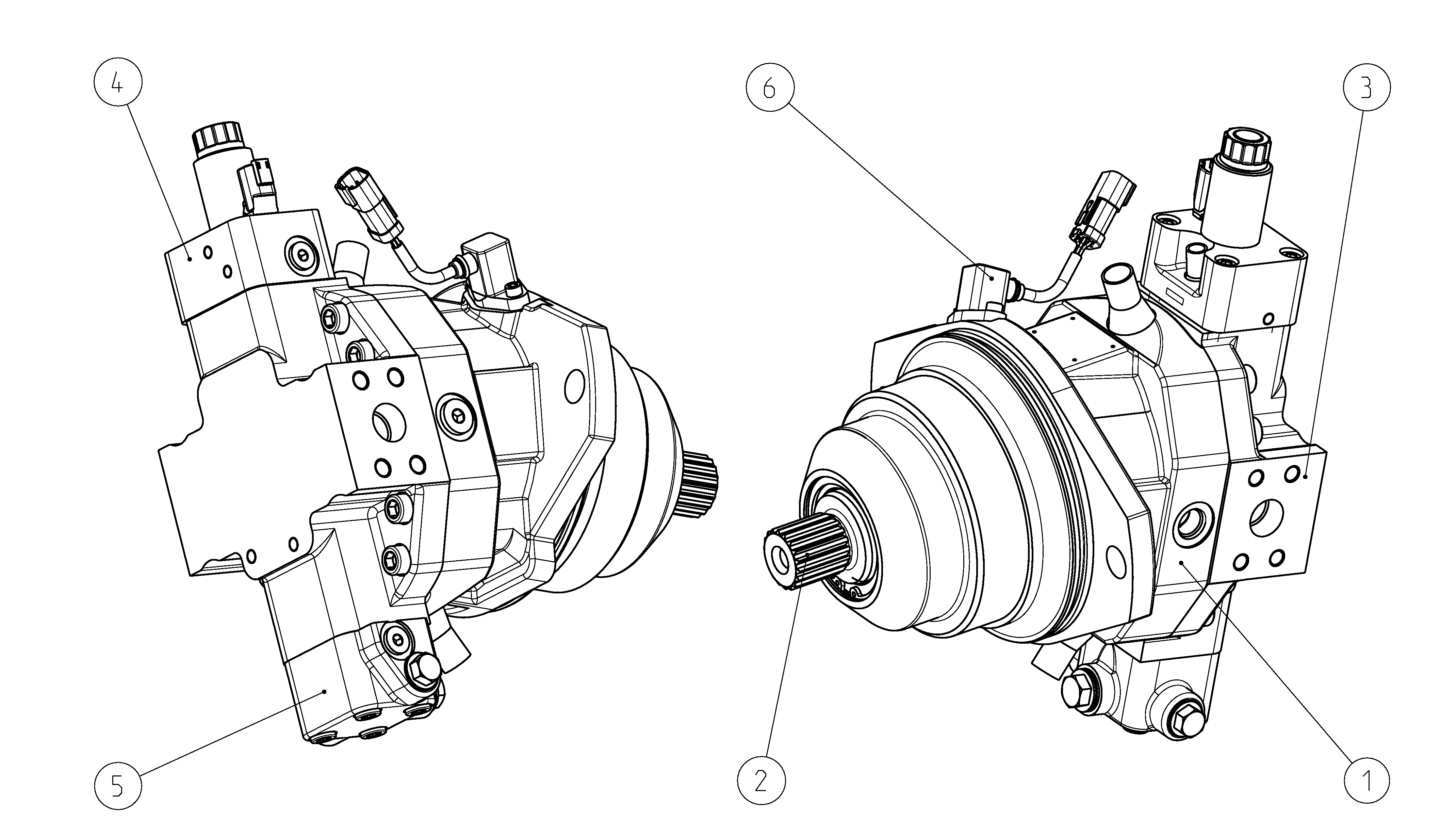 A6VE107EP1/63W-VZL527HPB — Zeichnung