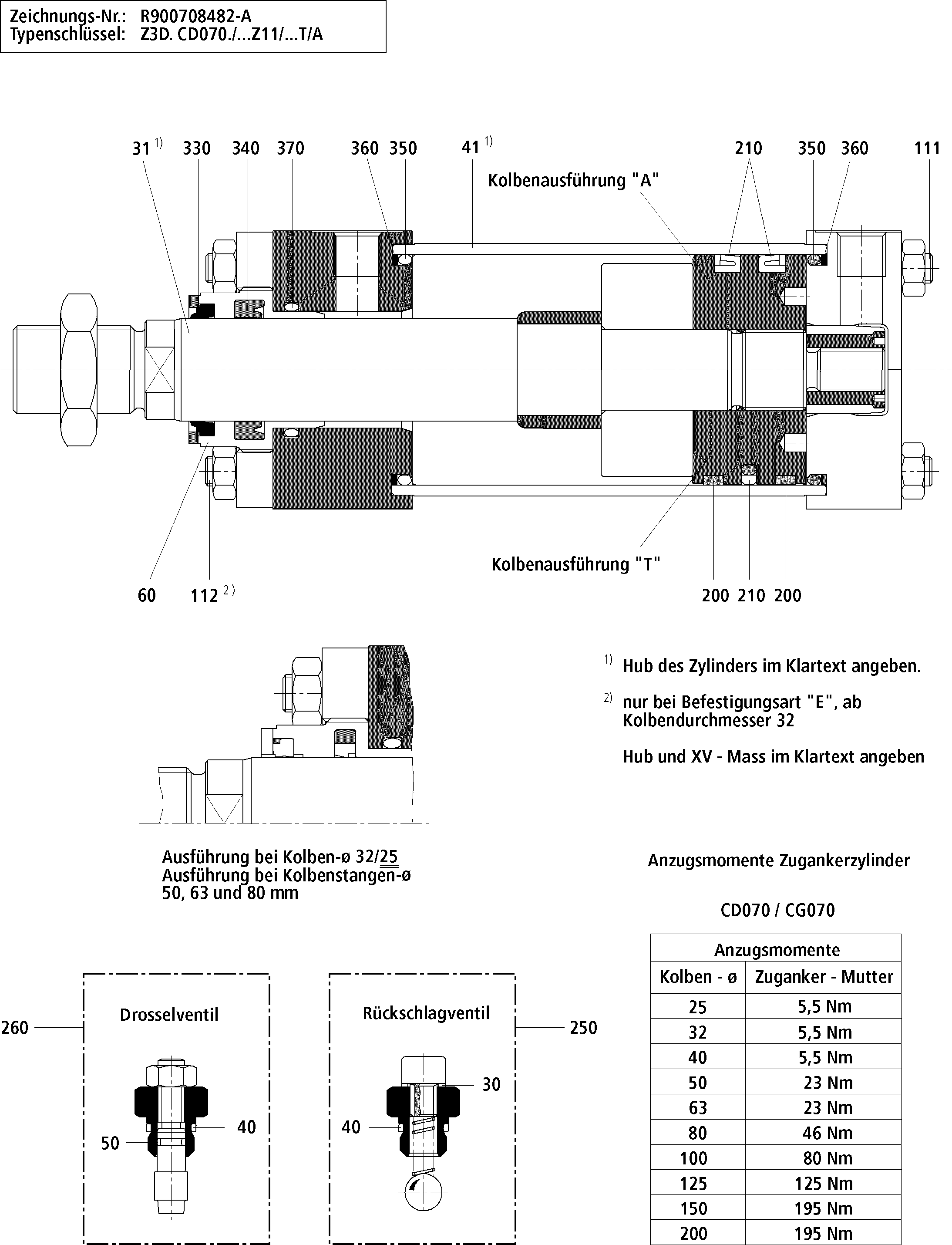 CD 70C 80/ 36-....Z11/01HFUM22A — Zeichnung