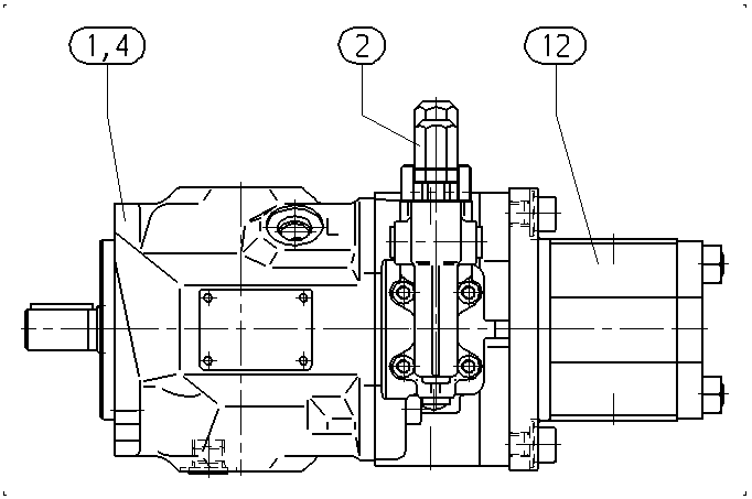 A A10VSO 18 DR /31R-VKC62G60 -SO 52 — Zeichnung
