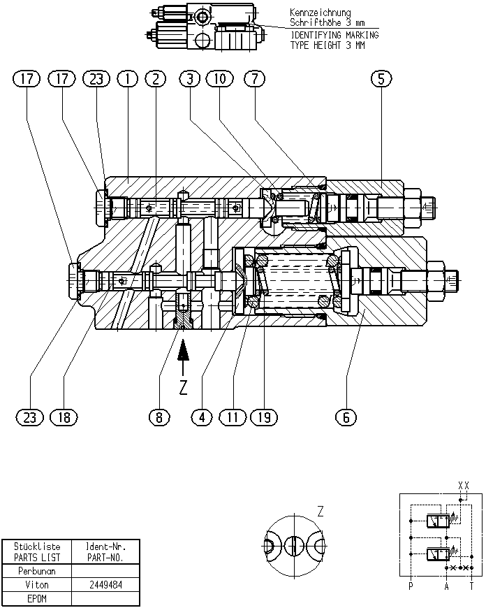 CONTROL VALVE — Zeichnung