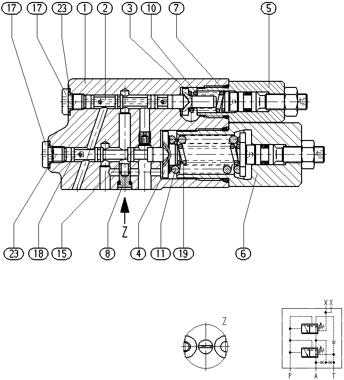 CONTROL VALVE — Zeichnung