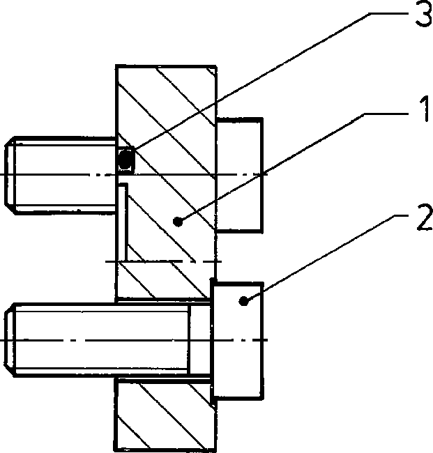 BLANK FLANGE — Zeichnung