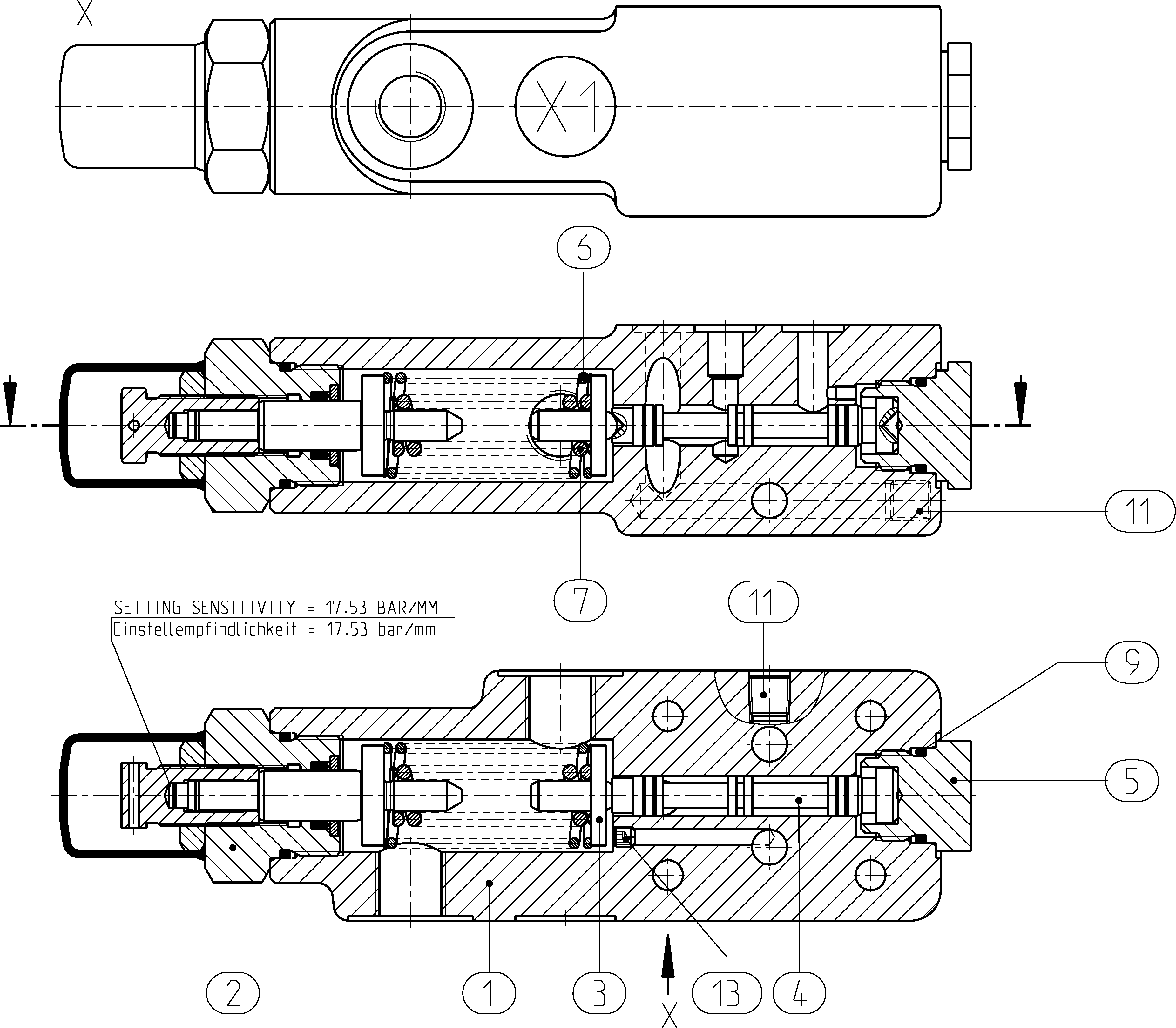 CONTROL VALVE — Zeichnung