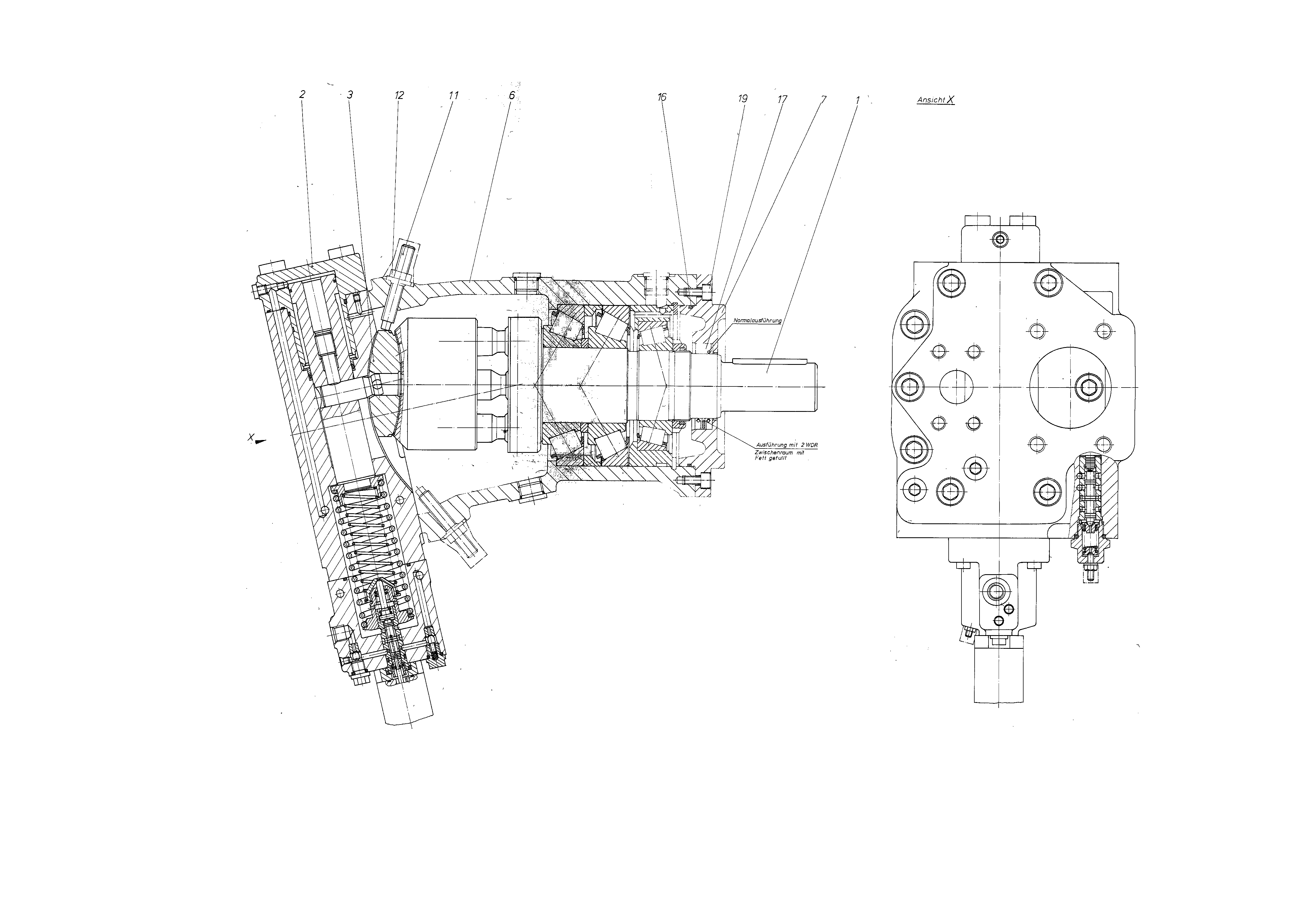 V-PUMPEAA7VTO160EPD/60R-PPD51*G* — Zeichnung
