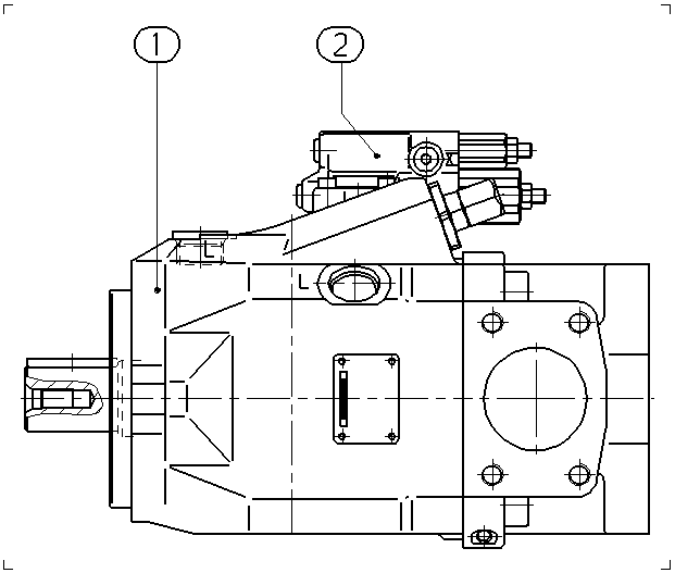 AL A10V O 85 DFR /52R-VKC62K08 -SO 97 — Zeichnung