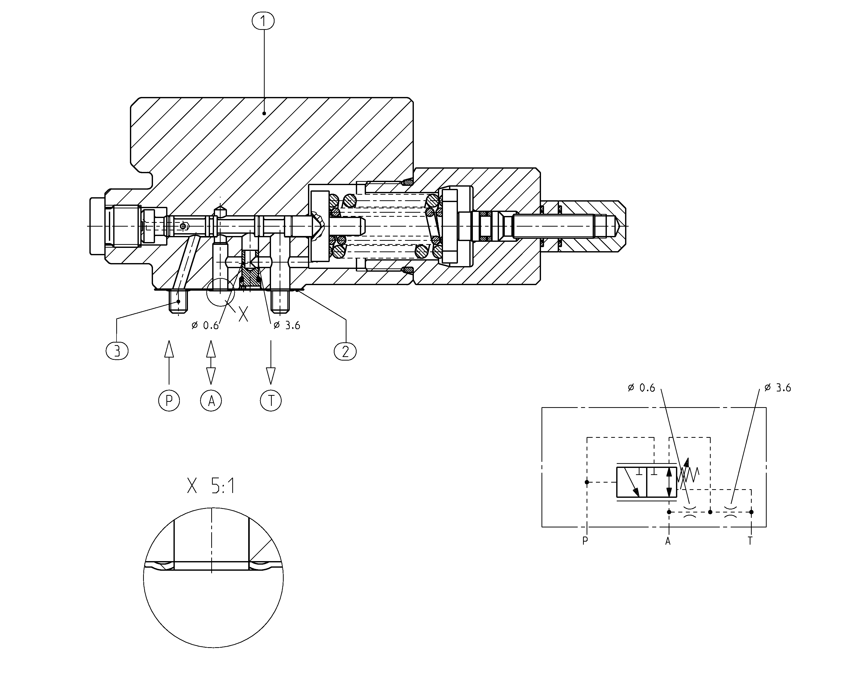 CONTROL VALVE — Zeichnung