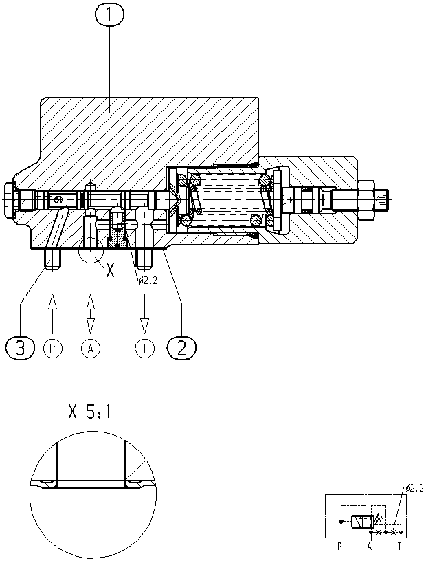 CONTROL VALVE — Zeichnung