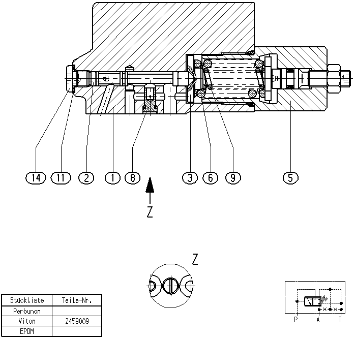 CONTROL VALVE — Zeichnung