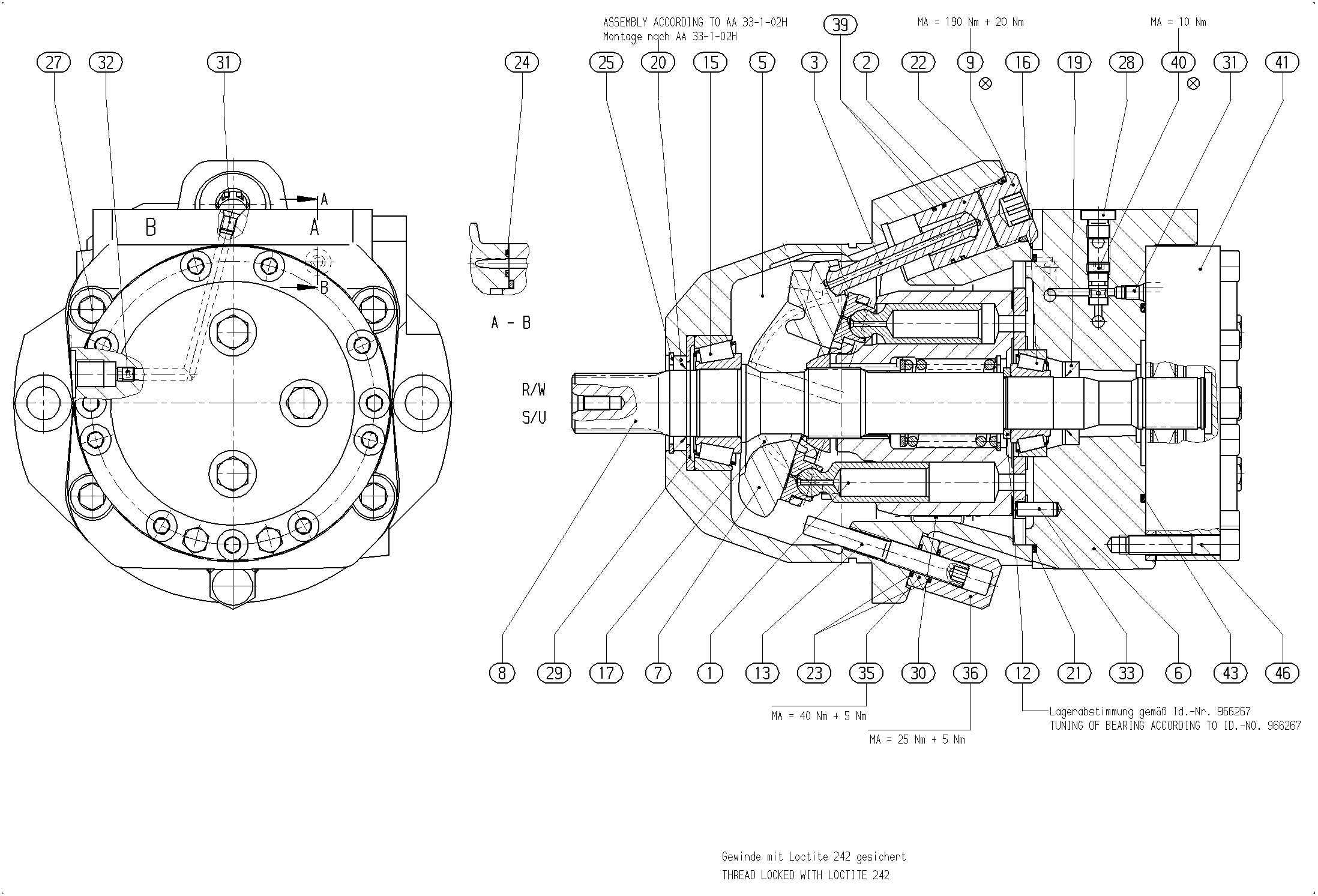 GA10VE45OV/52W2-VRF68B020-SO548 — Zeichnung