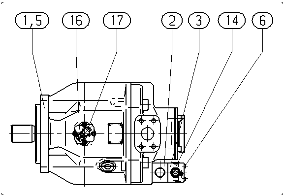 AHA10VO140DFR1/31R-VSD12K00-S2011 — Zeichnung