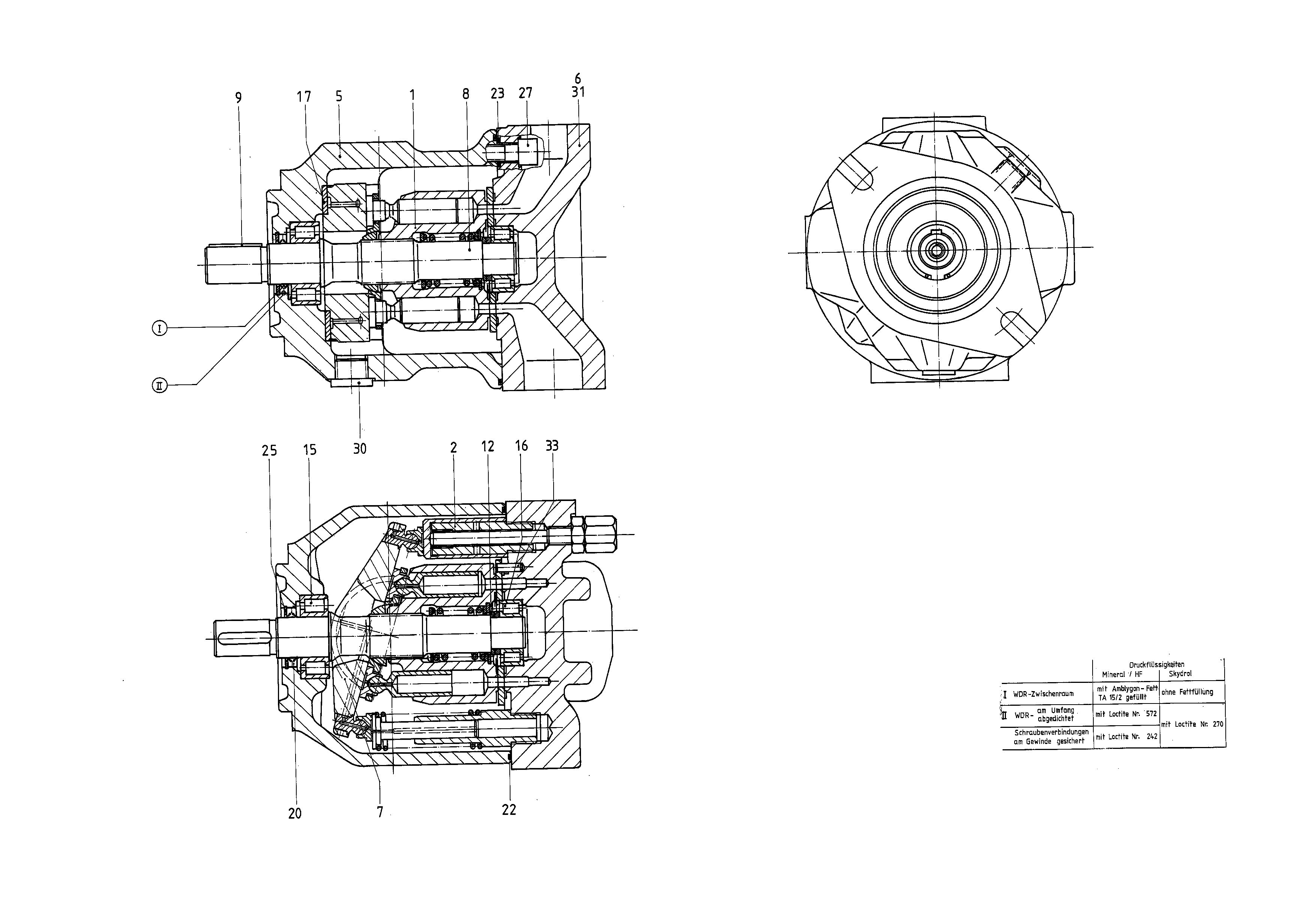 GEAA10VSO 45 OV /31L-VKC62N00 — Zeichnung