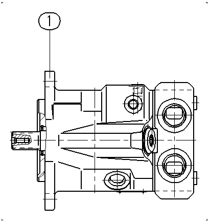A A10V M 28 DG /52W1-VRC66N000 — Zeichnung