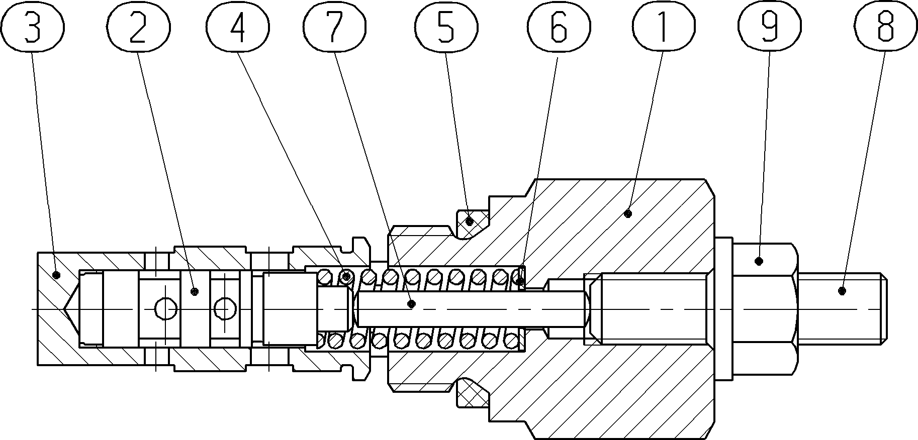 BRAKE RELEASE VALVE — Zeichnung