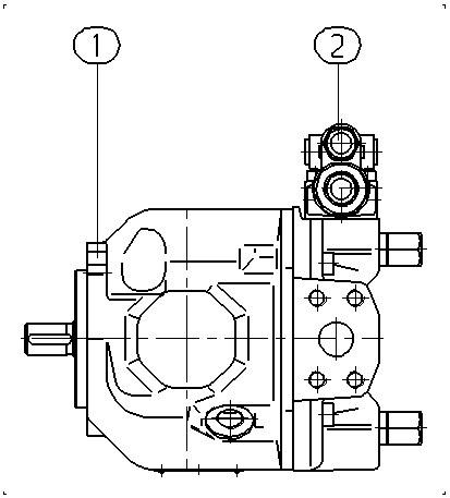 A A10VSO 18 DR /31L-PPA12N00 -SO239 — Zeichnung