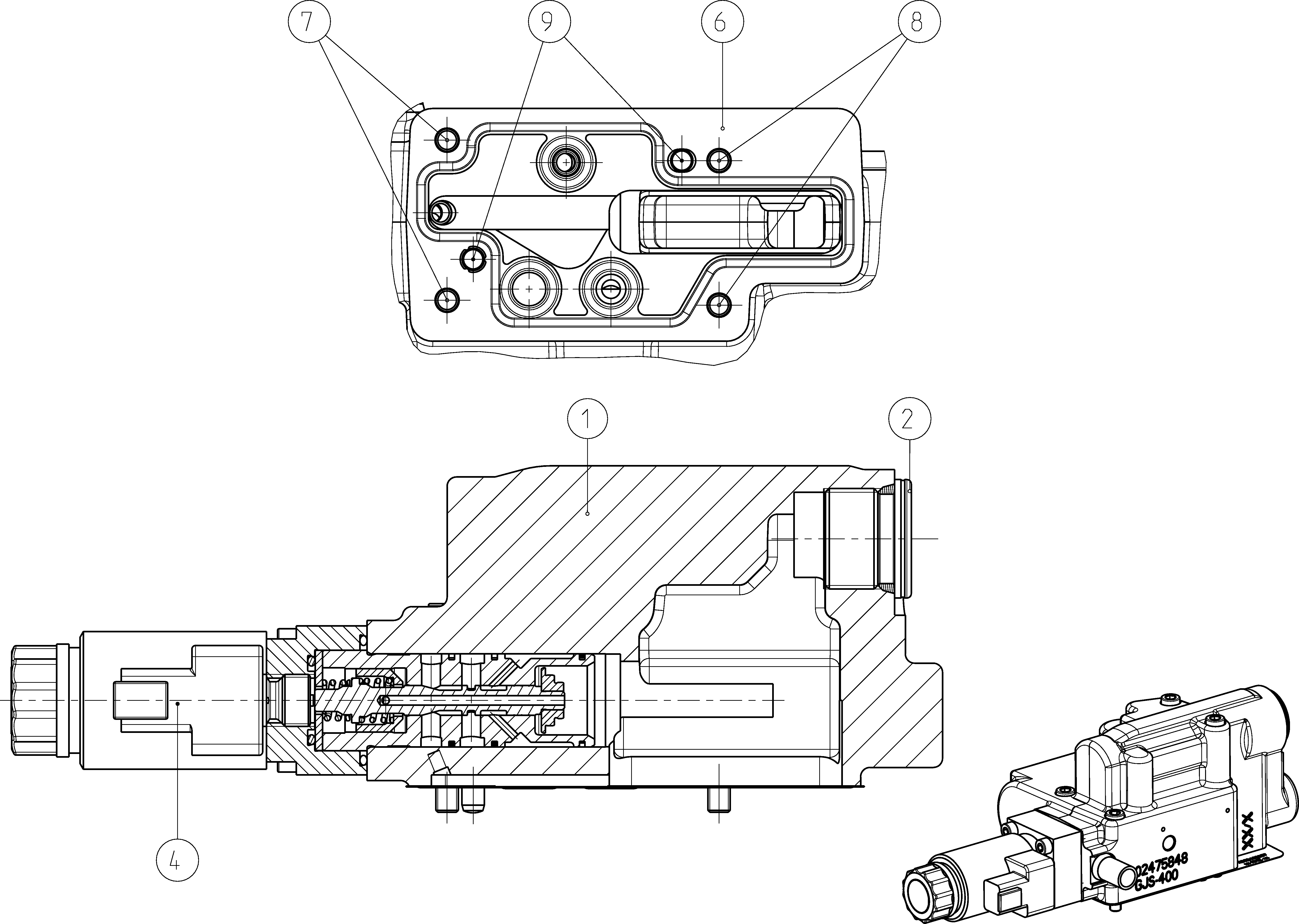 CONTROL VALVE — Zeichnung