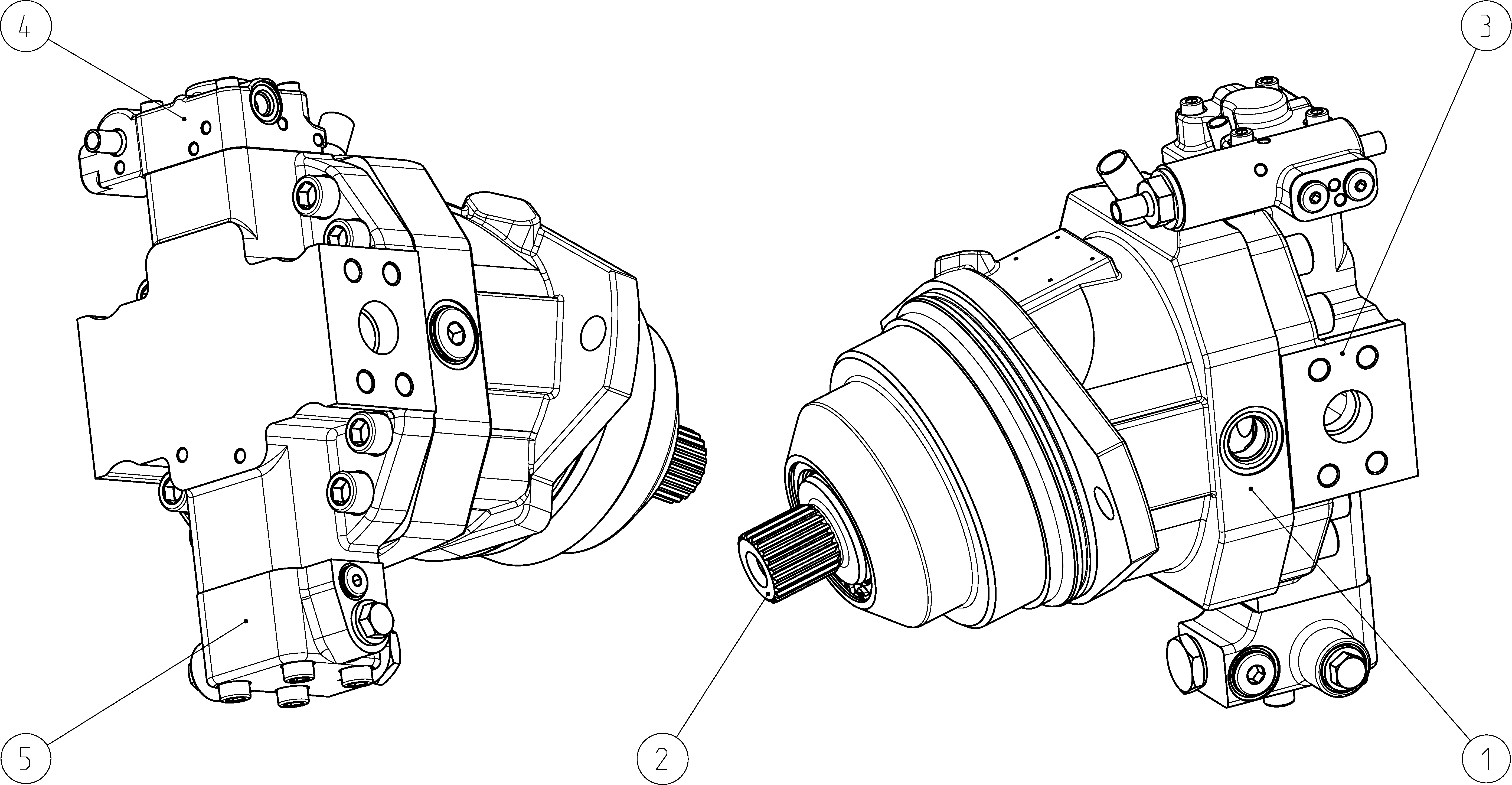 A6VE160HP5D20001C/65MWV0S2A12D0-0 — Zeichnung