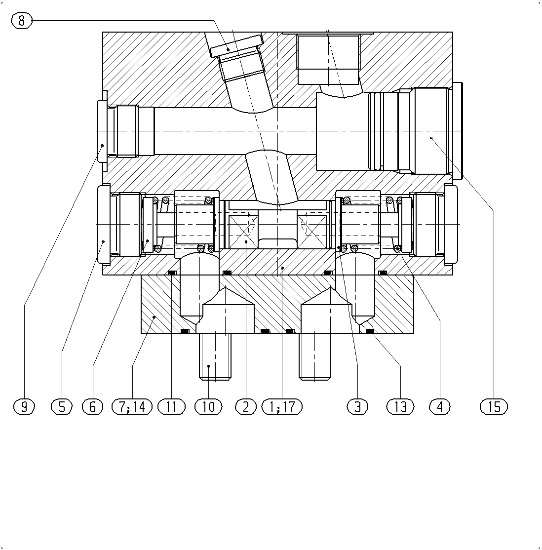 FLUSHING VALVE — Zeichnung