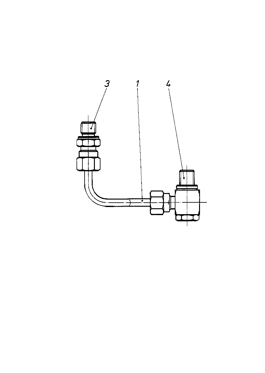 HYDRAULIC LINE — Zeichnung