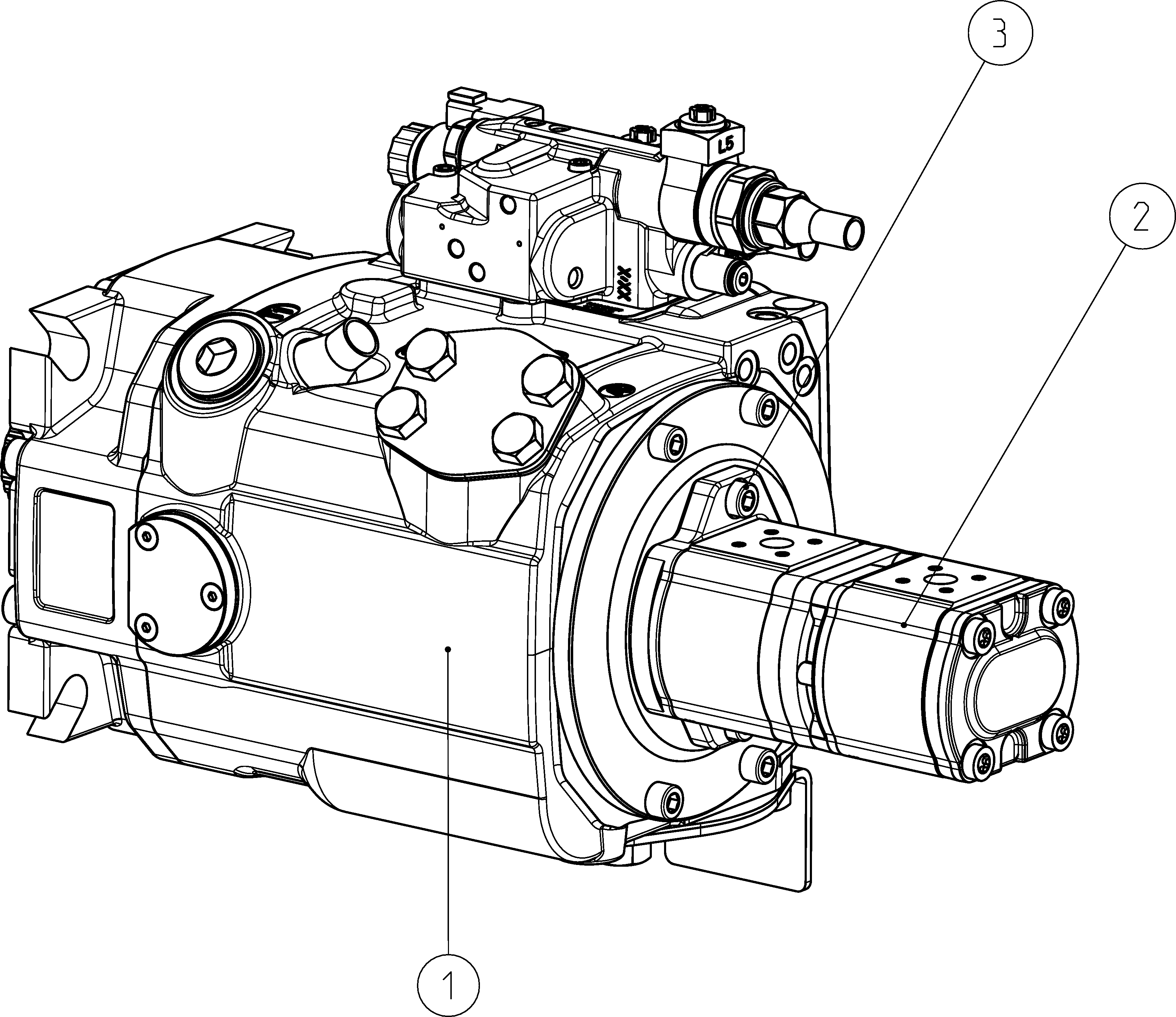 A11VO145L5S4AP0/40MR+AZPFF-11-011/011R& — Zeichnung